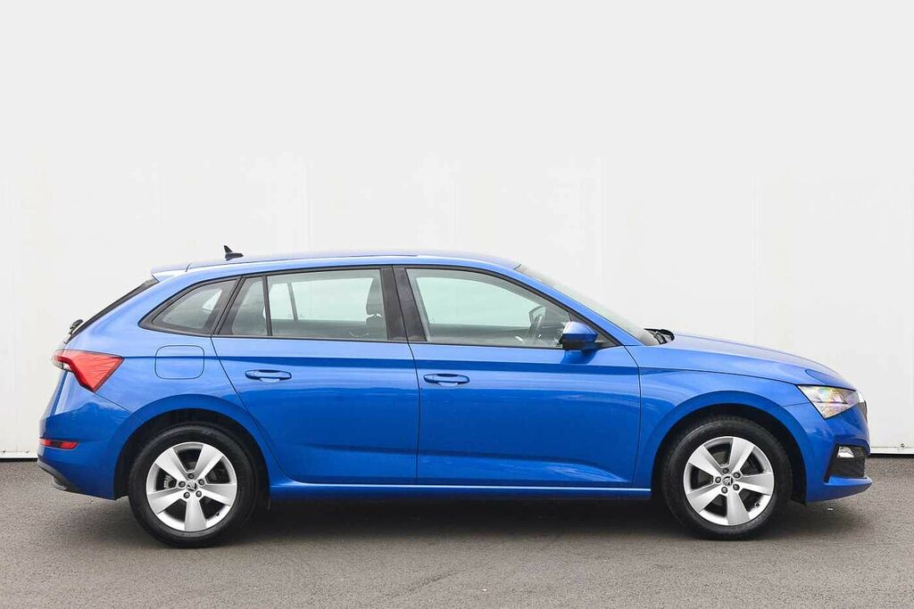 Skoda Scala 1.0 Tsi Se DE70FZO Blue #4