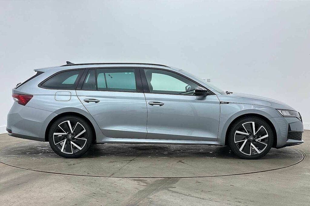 Skoda Octavia 1.5 Tsi 150 E-tec Sportline Dsg Silver #4