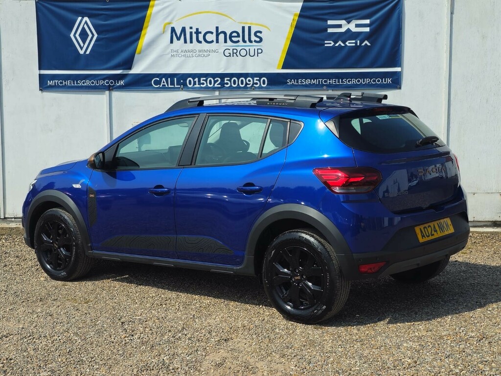 Dacia Sandero Stepway 1.0 Tce Extreme Cvt AO24NKM Blue #3