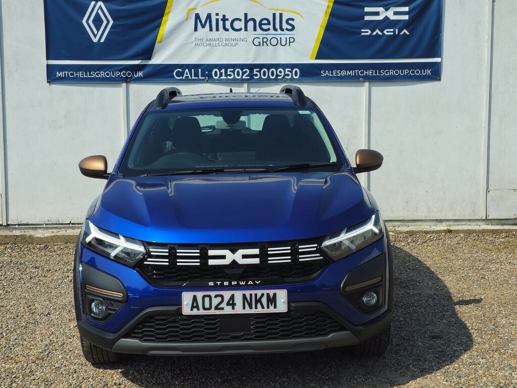 Dacia Sandero Stepway 1.0 Tce Extreme Cvt AO24NKM Blue #4