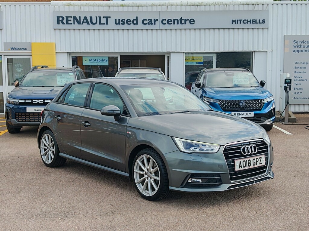 Audi A1 1.4 Tfsi S Line Nav AO18GPZ Grey