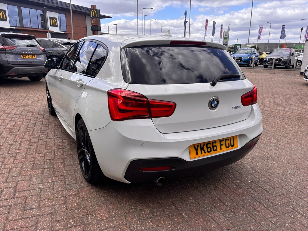 BMW 1 Series 116D M Sport Nav Step White #5