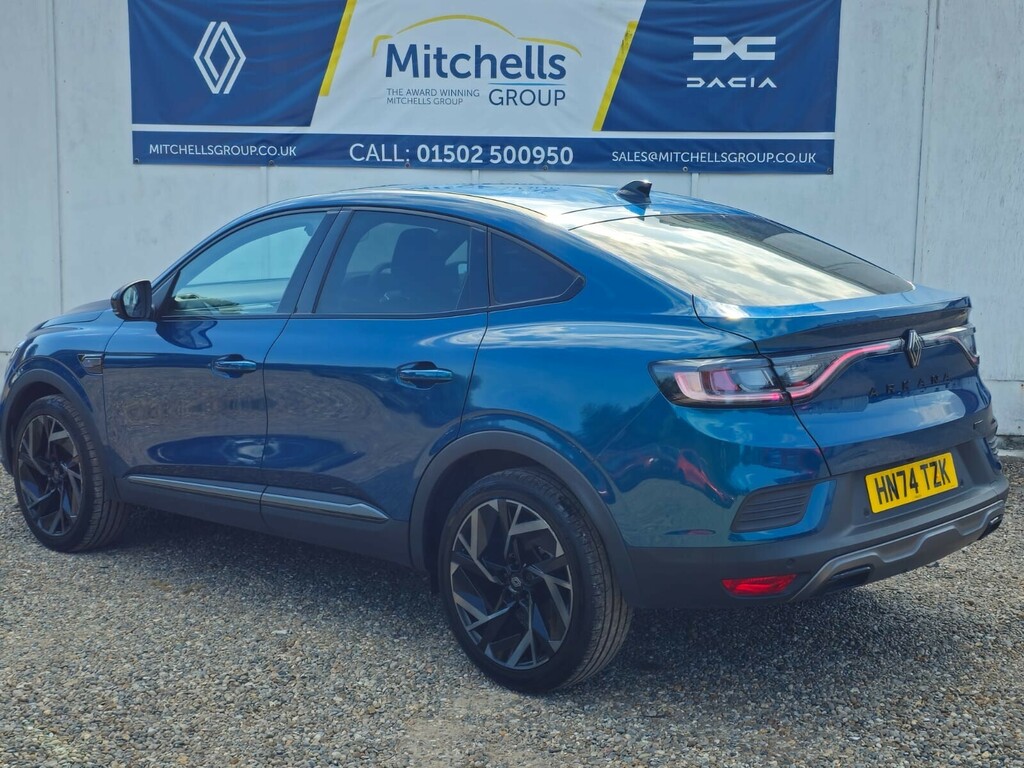 Renault Arkana 1.6 E-tech Fhev 145 Esprit Alpine Blue #3