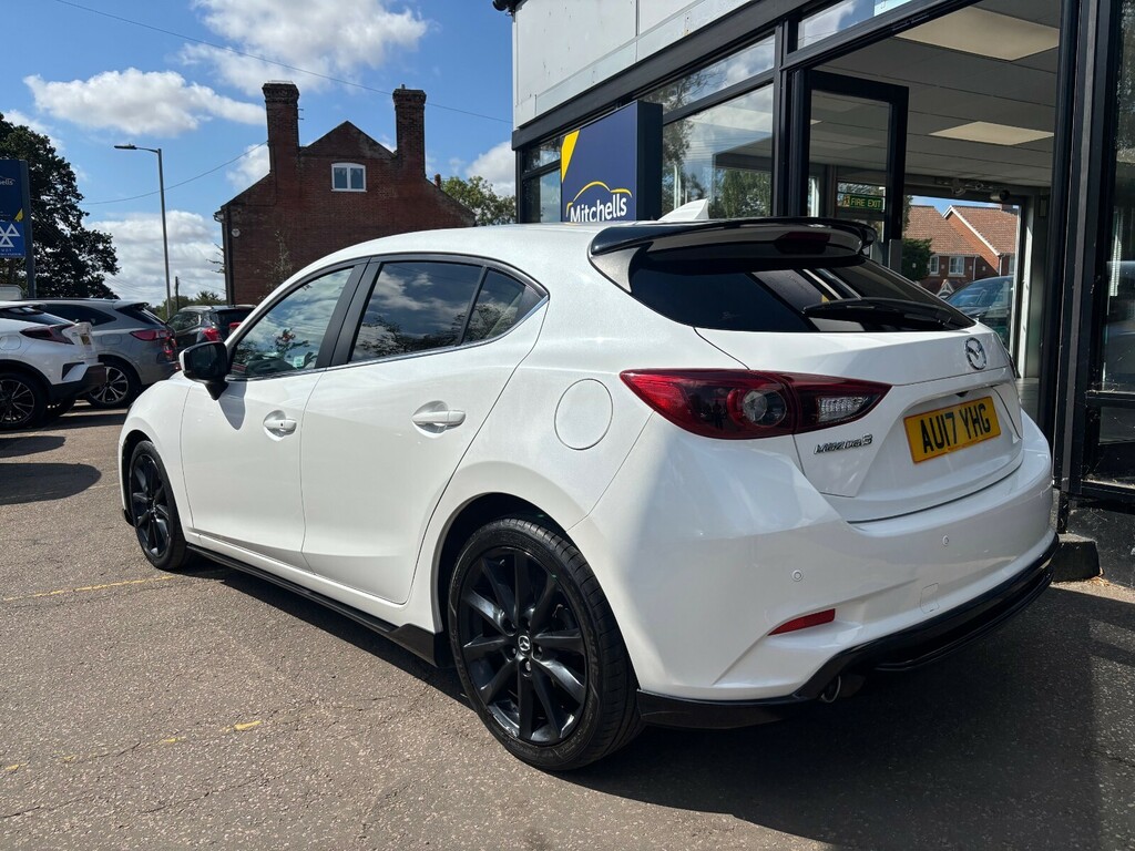 Mazda 3 2.0 Sport Nav AU17YHG White #3