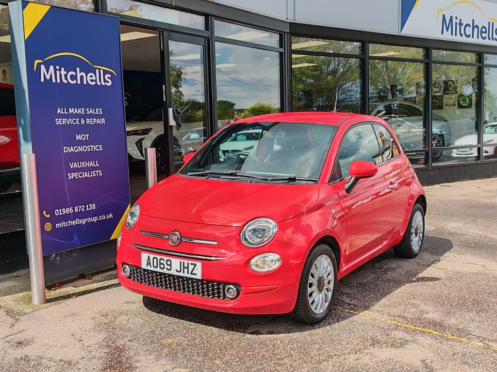 Fiat 500 1.2 Lounge AO69JHZ Orange