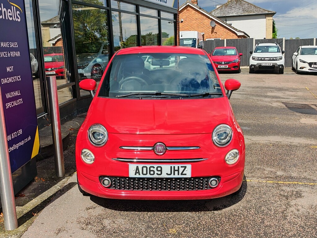 Fiat 500 1.2 Lounge AO69JHZ Orange #2