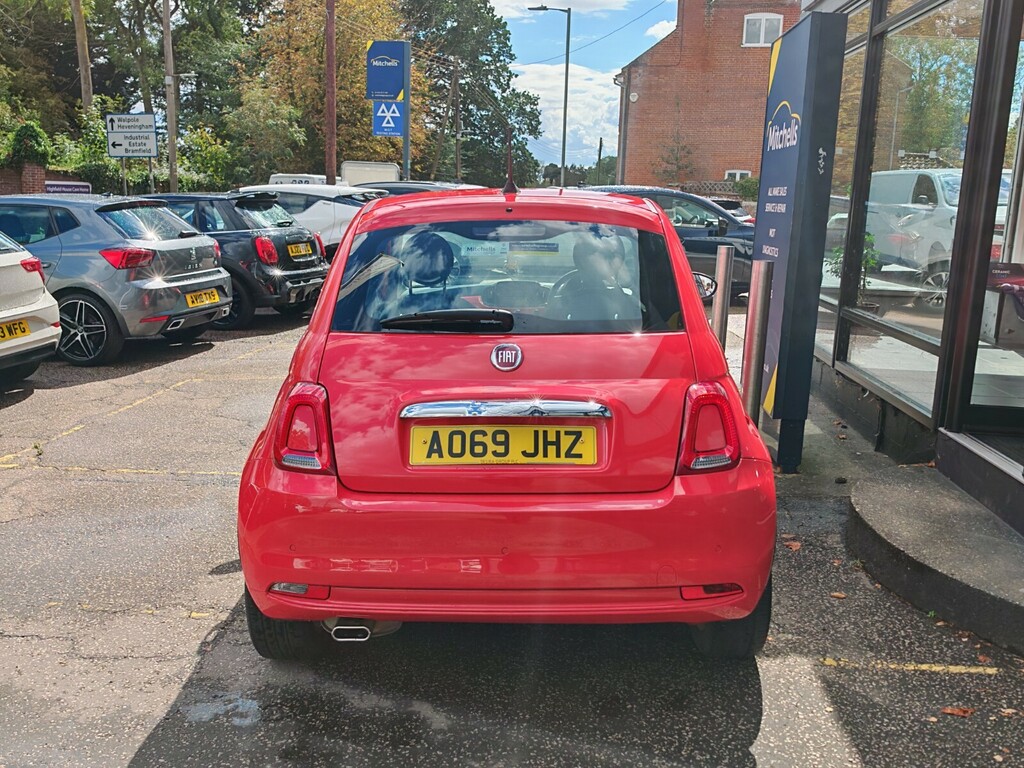 Fiat 500 1.2 Lounge AO69JHZ Orange #6
