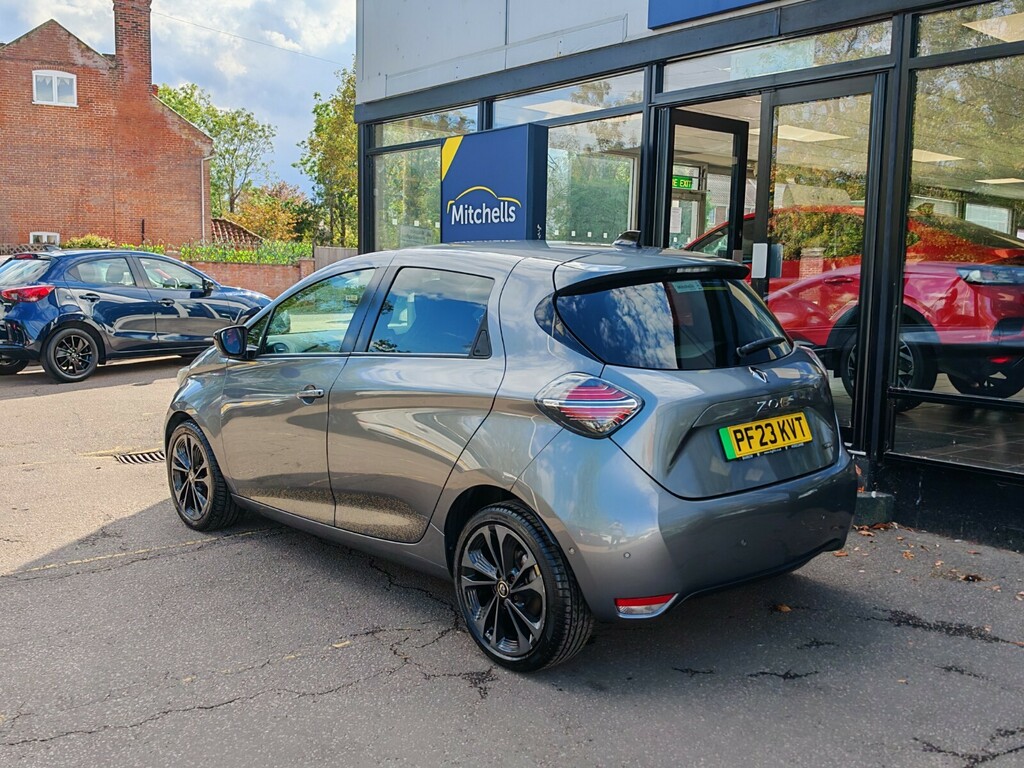 Renault Zoe 100Kw Iconic R135 50Kwh Boost Charge Grey #3
