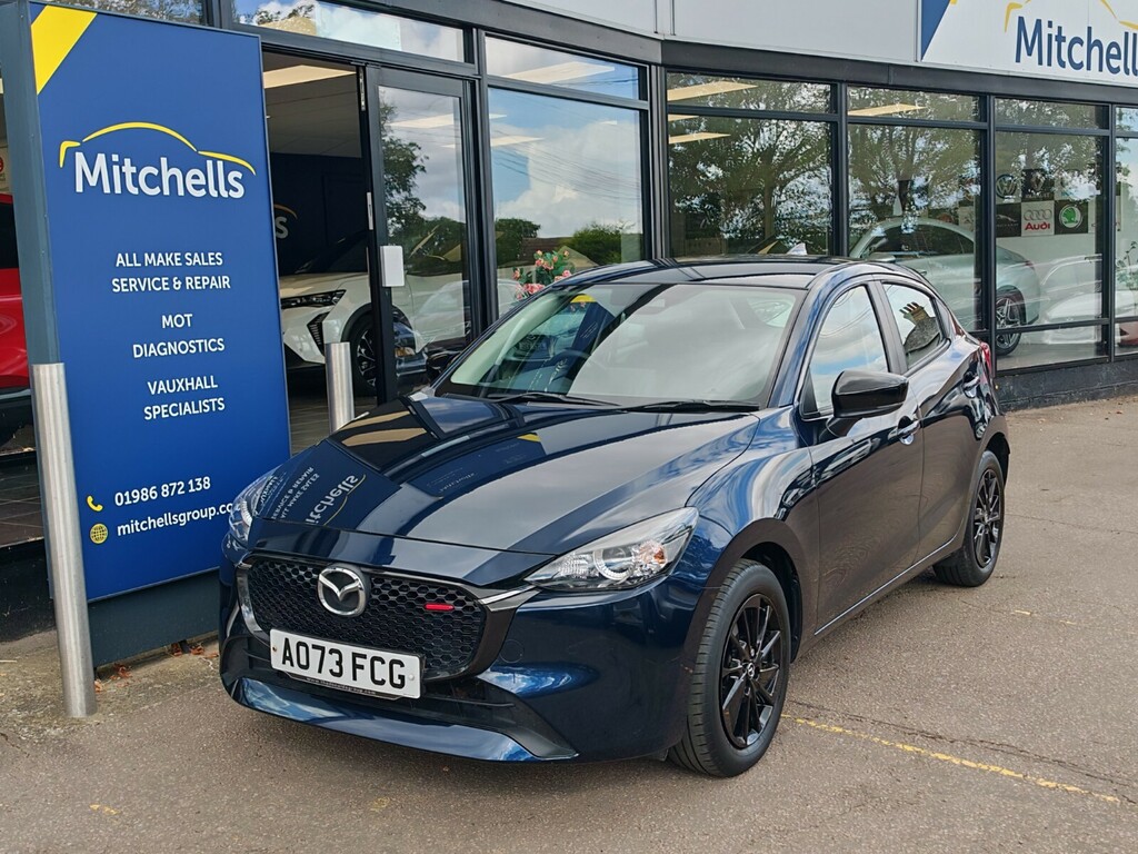 Mazda 2 1.5 E-skyactiv G Mhev Homura AO73FCG Blue