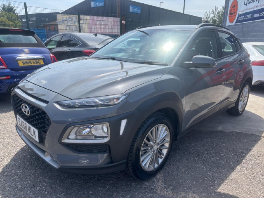 Hyundai Kona 1.0 T-gdi Blue Drive Se Euro 6 S S Grey #3