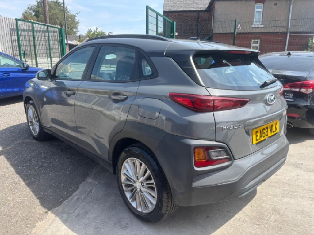 Hyundai Kona 1.0 T-gdi Blue Drive Se Euro 6 S S Grey #5