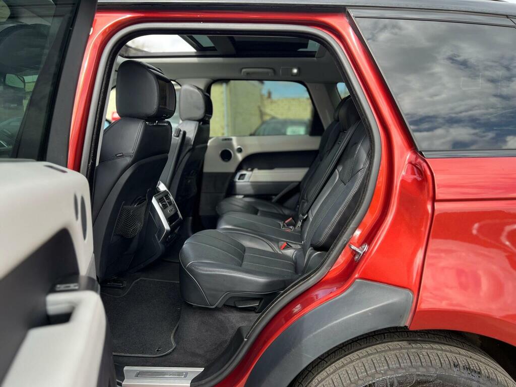 Land Rover Range Rover Sport 3.0 Sd V6 Hse Red #17