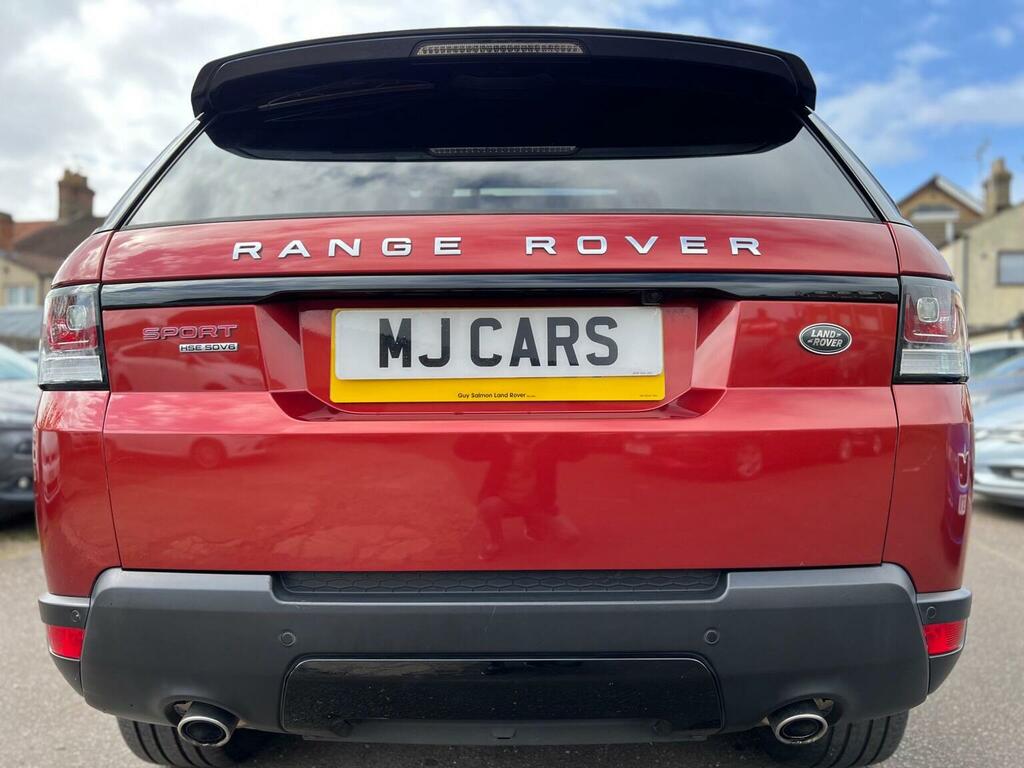 Land Rover Range Rover Sport 3.0 Sd V6 Hse Red #7