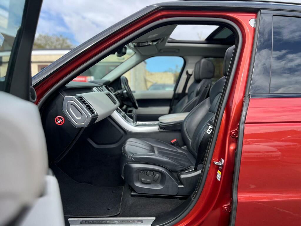 Land Rover Range Rover Sport 3.0 Sd V6 Hse Red #13
