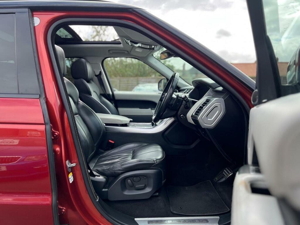 Land Rover Range Rover Sport 3.0 Sd V6 Hse Red #9