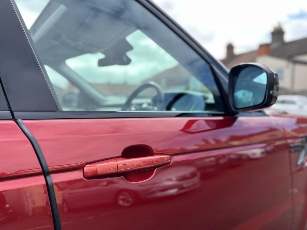 Land Rover Range Rover Sport 3.0 Sd V6 Hse Red #8