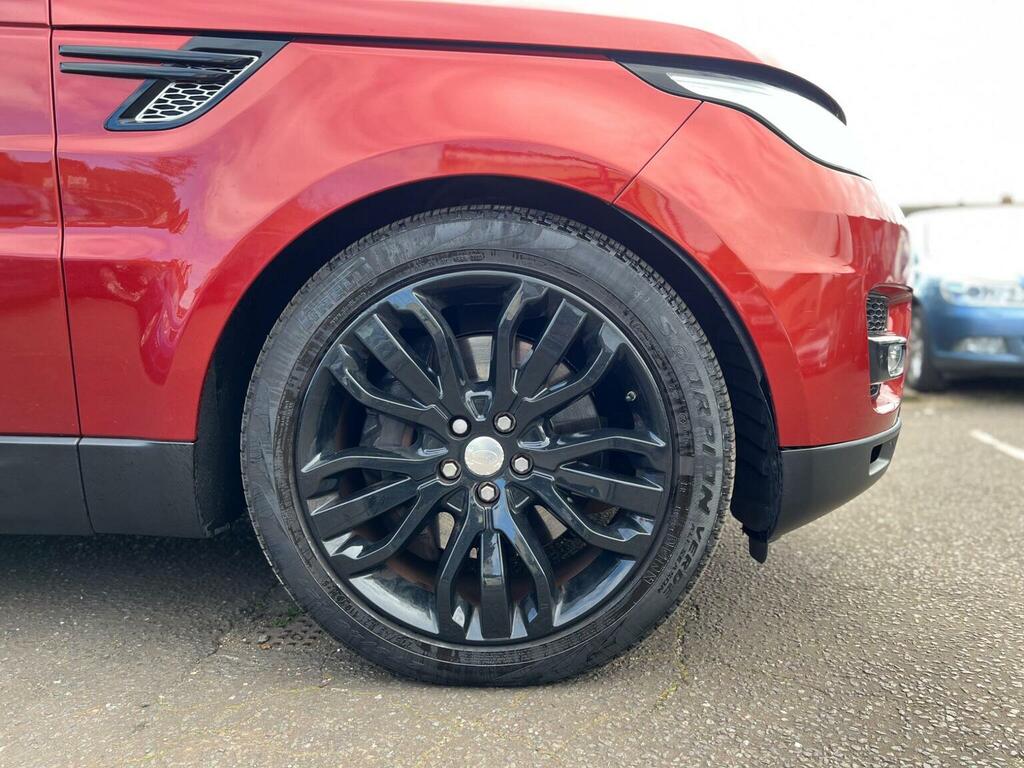 Land Rover Range Rover Sport 3.0 Sd V6 Hse Red #54