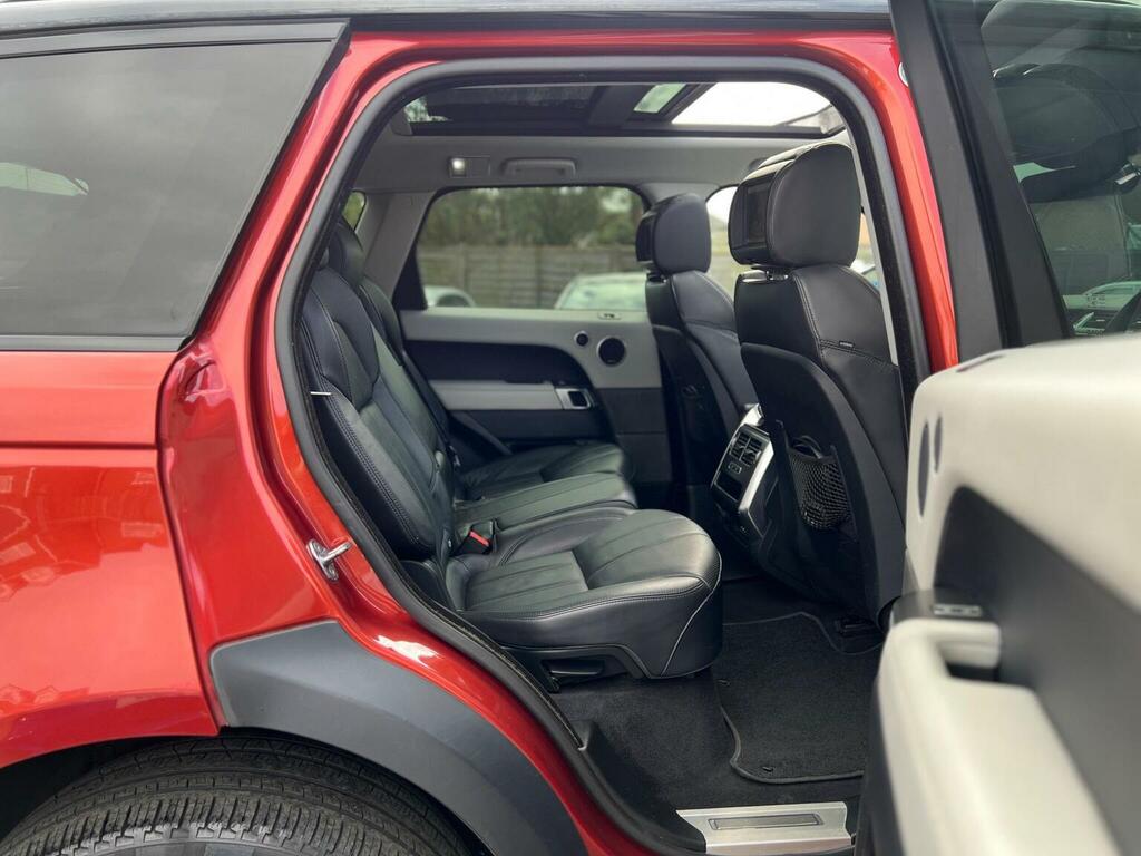 Land Rover Range Rover Sport 3.0 Sd V6 Hse Red #16