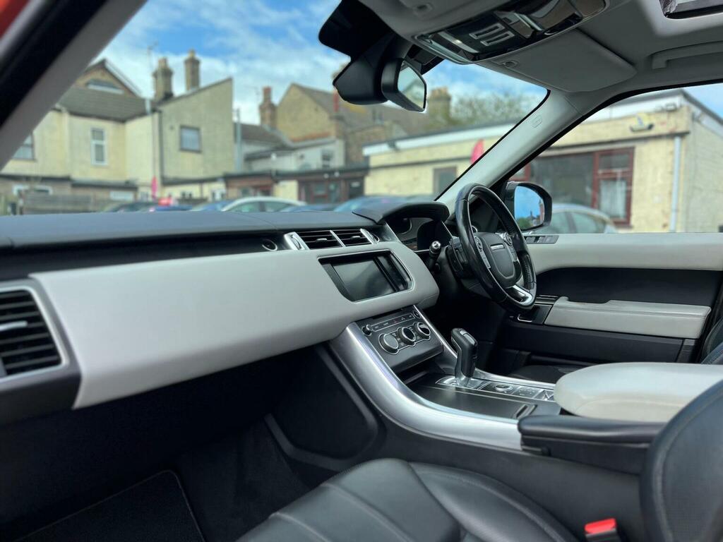 Land Rover Range Rover Sport 3.0 Sd V6 Hse Red #14