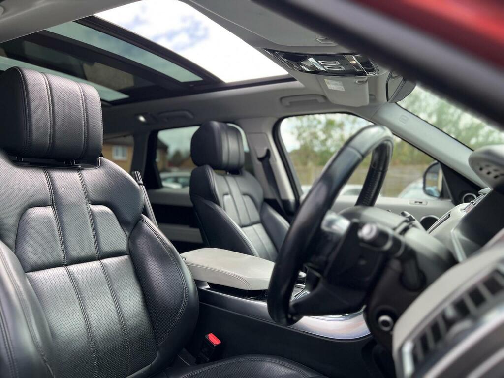 Land Rover Range Rover Sport 3.0 Sd V6 Hse Red #10