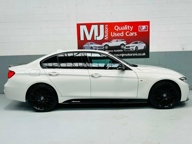 BMW 3 Series 320D M Sport Euro White #3