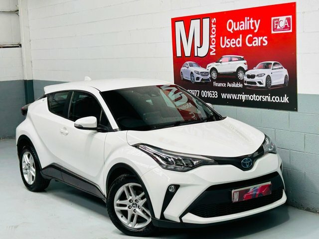 Toyota C-Hr Vvt-h Icon Cvt Euro BYZ8385 White #2
