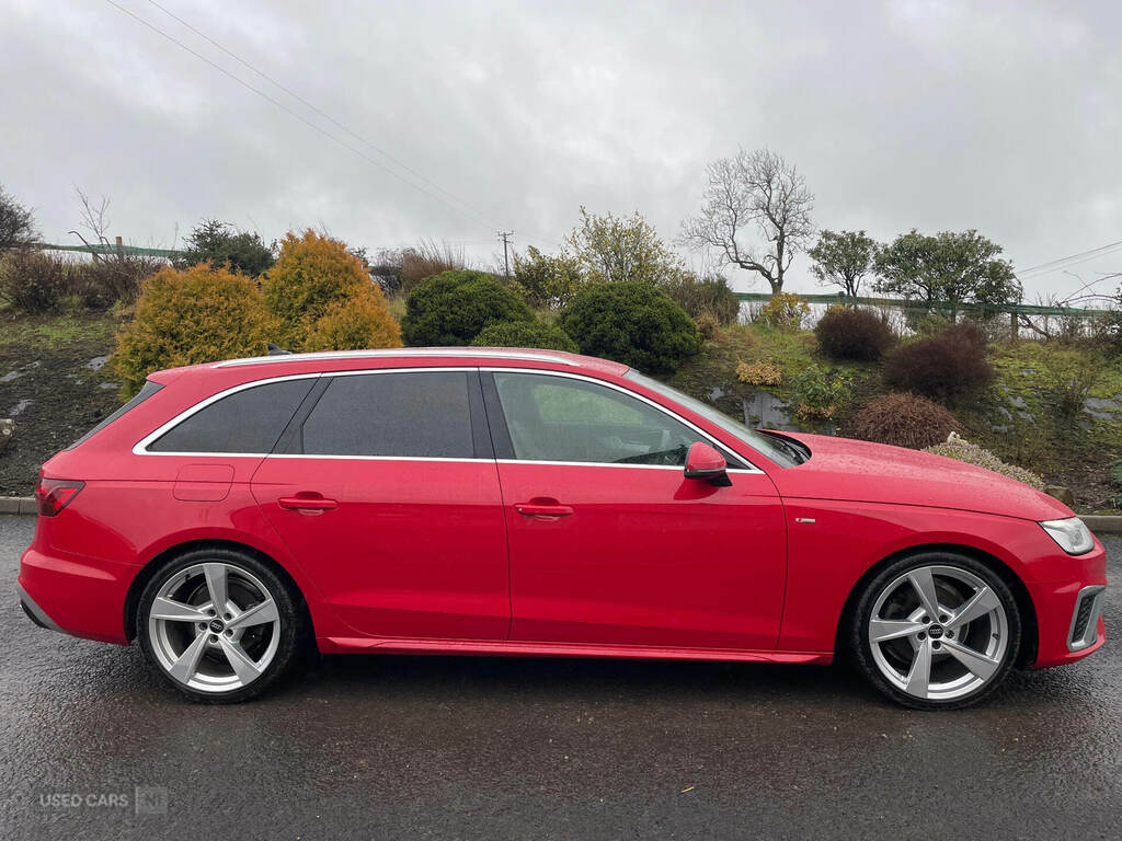 Audi A4 35 Tdi S Line S Tronic Red #4