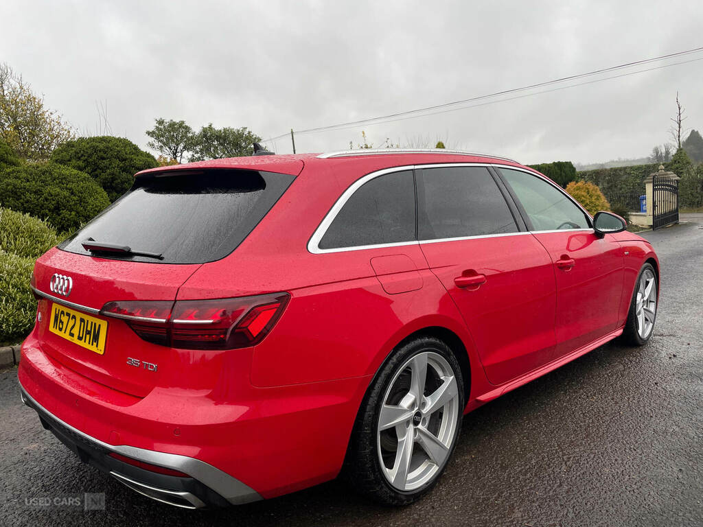 Audi A4 35 Tdi S Line S Tronic Red #3