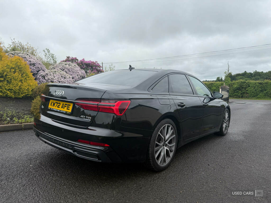 Audi A6 40 Tdi Quattro Black Edition S Tronic Tech Black #6