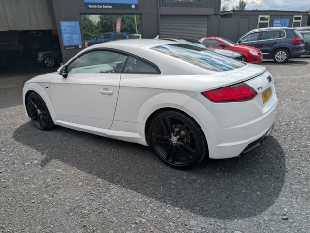 Audi TT 1.8 Tfsi S Line Coupe Euro 6 S YA17YRR White #6