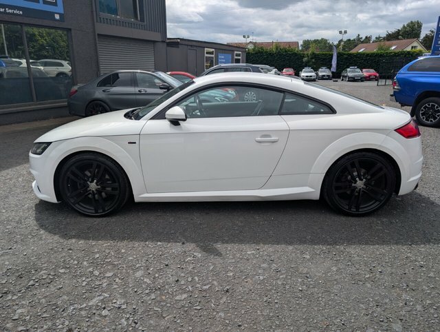 Audi TT 1.8 Tfsi S Line Coupe Euro 6 S YA17YRR White #5