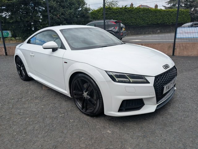Audi TT 1.8 Tfsi S Line Coupe Euro 6 S YA17YRR White #2