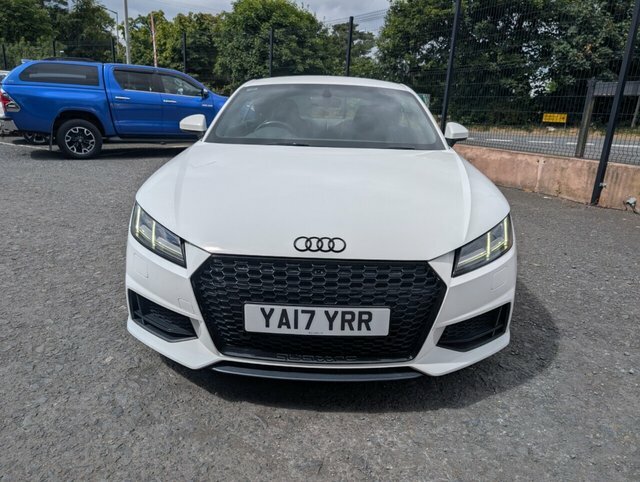Audi TT 1.8 Tfsi S Line Coupe Euro 6 S YA17YRR White #3