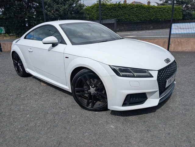 Audi TT 1.8 Tfsi S Line Coupe Euro 6 S YA17YRR White