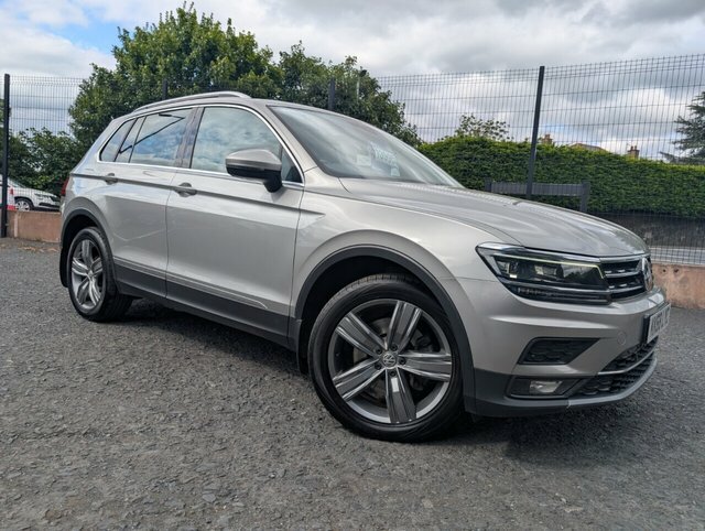 Volkswagen Tiguan 2.0 Tdi Sel Suv Dsg 4Motion Euro 6 S S KK68LYC Silver