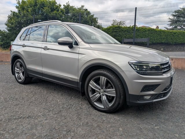 Volkswagen Tiguan 2.0 Tdi Sel Suv Dsg 4Motion Euro 6 S S KK68LYC Silver #2
