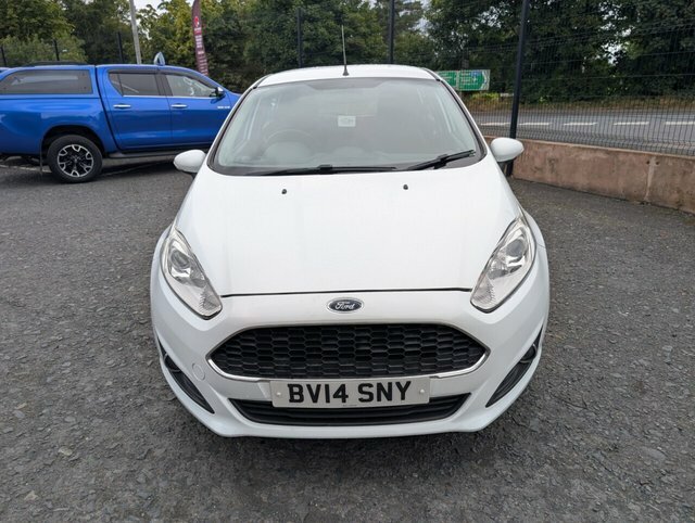Ford Fiesta 1.0T Ecoboost Zetec Hatchback Eu BV14SNY White #3
