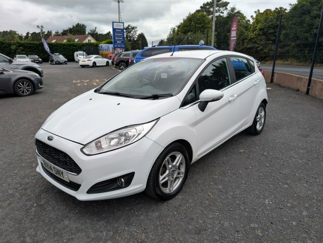Ford Fiesta 1.0T Ecoboost Zetec Hatchback Eu BV14SNY White #4