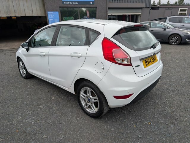 Ford Fiesta 1.0T Ecoboost Zetec Hatchback Eu BV14SNY White #6