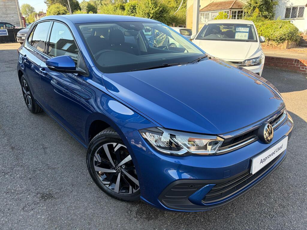 Volkswagen Polo 1.0 Tsi Match Hatchback Dsg Euro 6 Ss Blue
