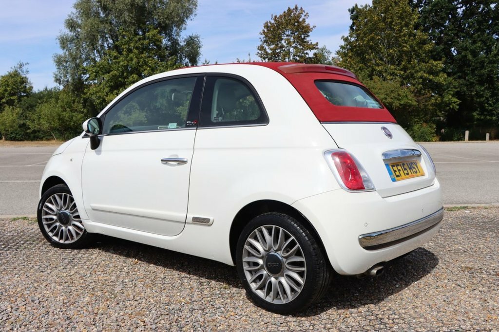 Fiat 500C 1.2L Lounge White #3