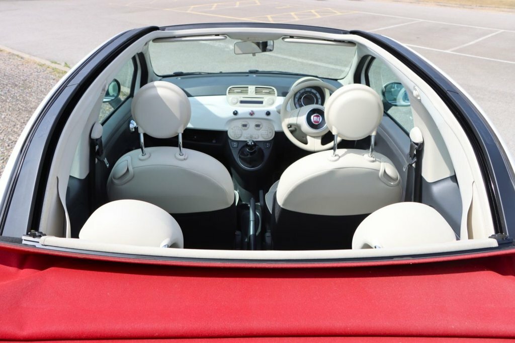 Fiat 500C Convertible 1.2 Lounge Euro 6 Ss 201515 White #19