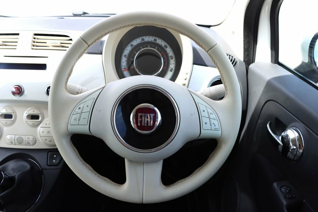 Fiat 500C Convertible 1.2 Lounge Euro 6 Ss 201515 White #16