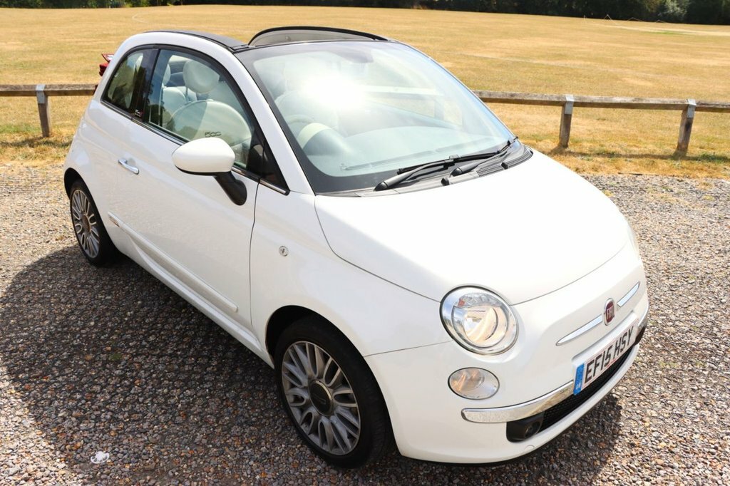 Fiat 500C Convertible 1.2 Lounge Euro 6 Ss 201515 White #20