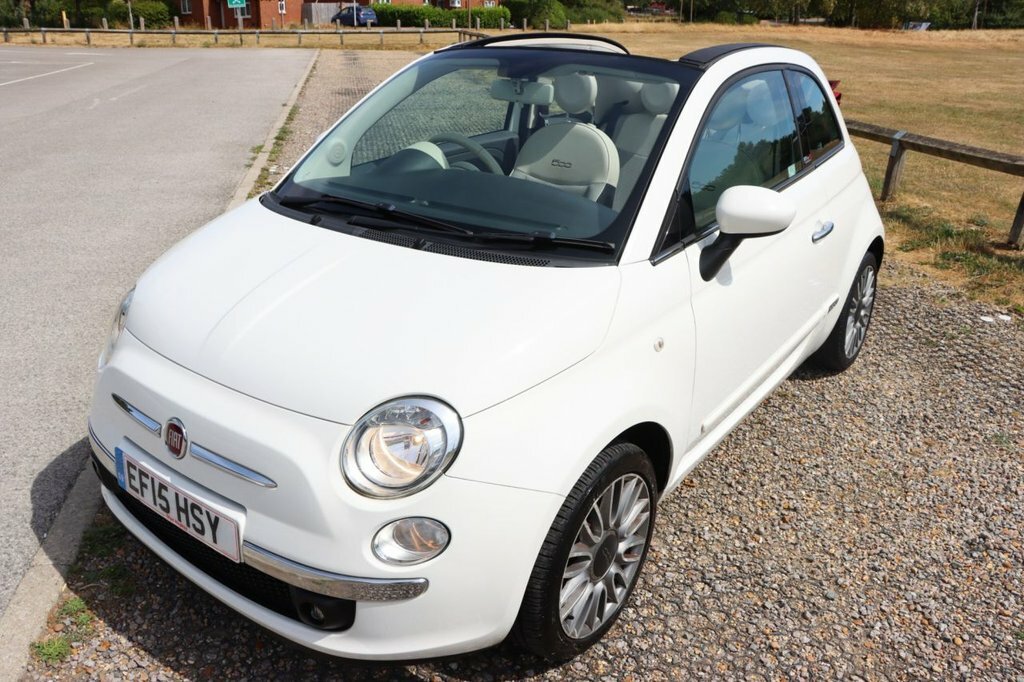 Fiat 500C Convertible 1.2 Lounge Euro 6 Ss 201515 White #22