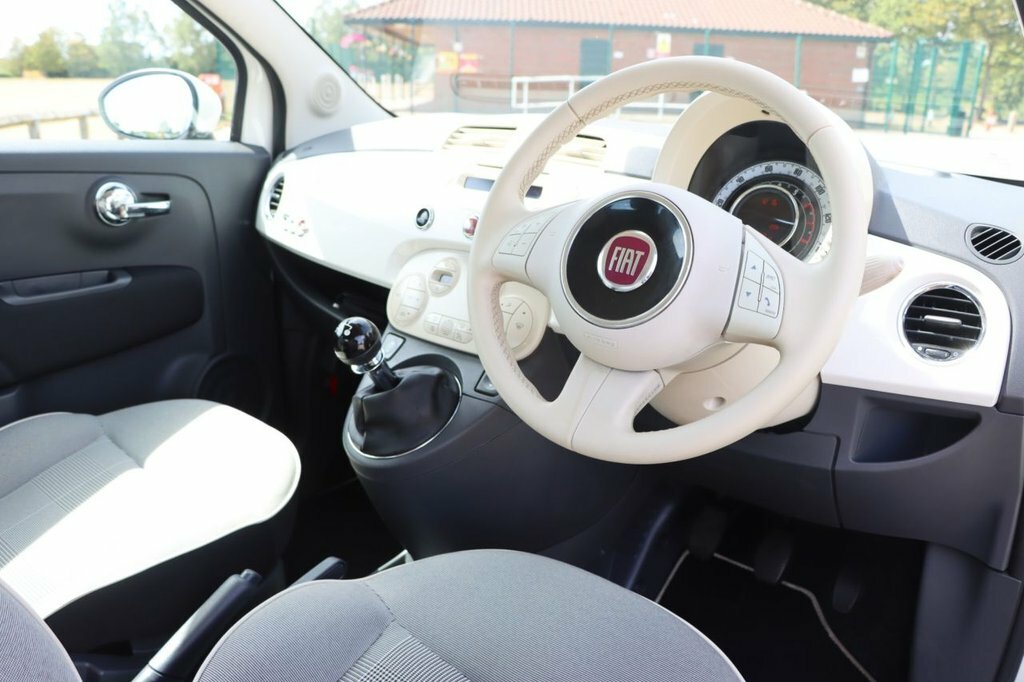 Fiat 500C Convertible 1.2 Lounge Euro 6 Ss 201515 White #12