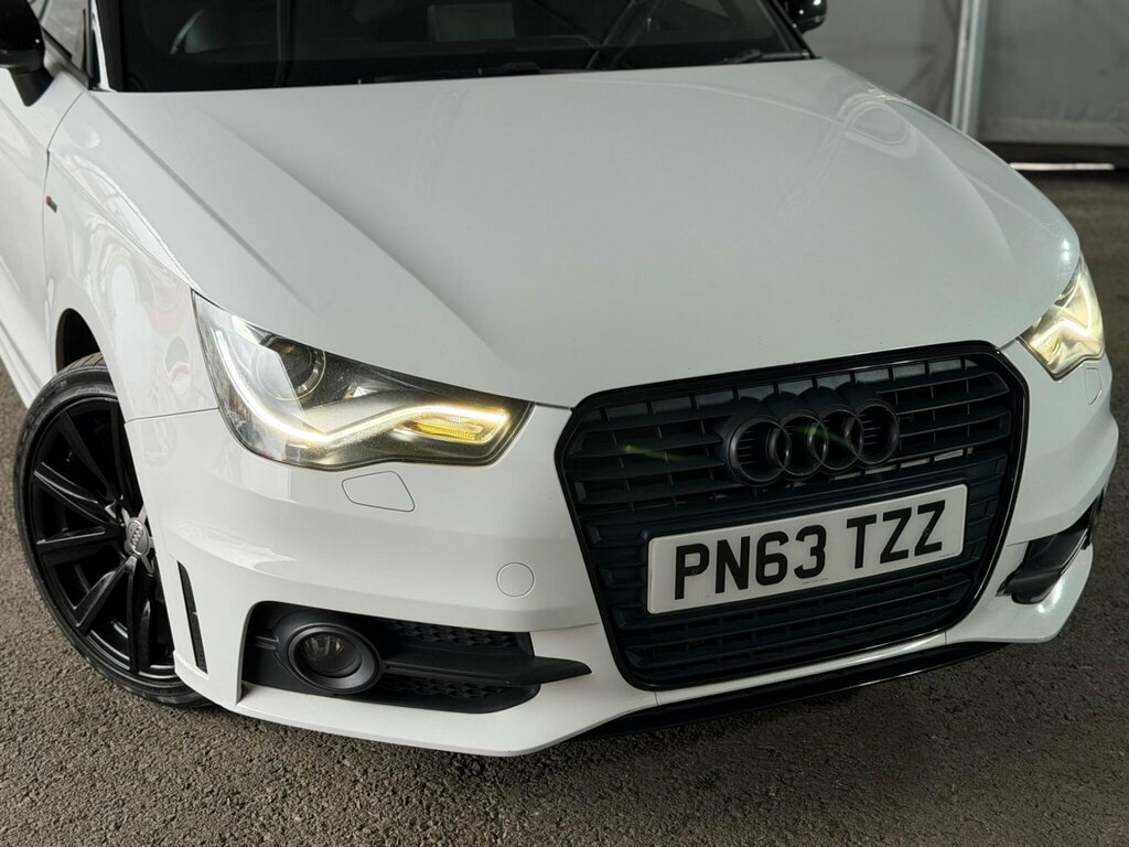 Audi A1 1.6 Tdi S Line Style Edition Euro 5 Ss White #2