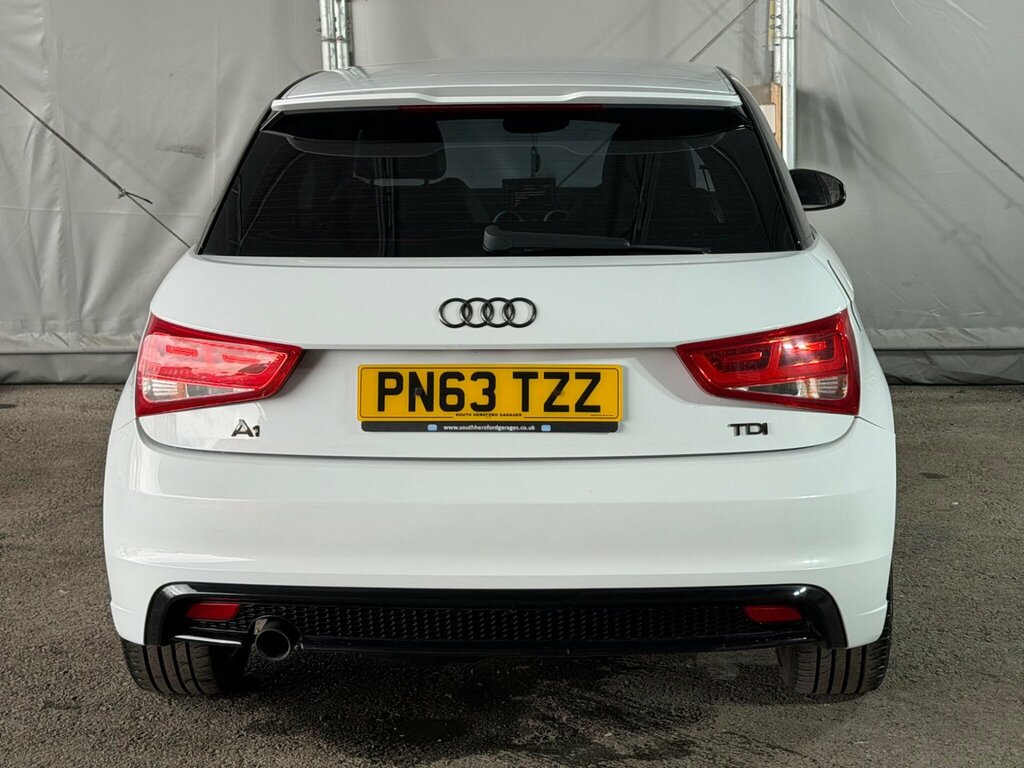 Audi A1 1.6 Tdi S Line Style Edition Euro 5 Ss White #4