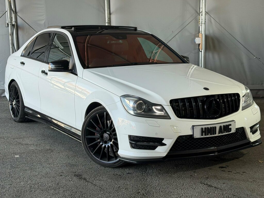 Mercedes-Benz C Class 3.0 C350 Cdi V6 Blueefficiency Amg Sport Plus G-tr White