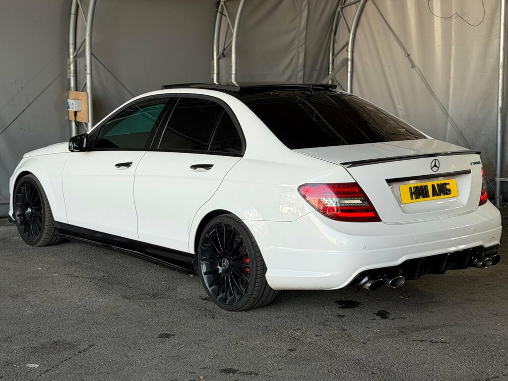 Mercedes-Benz C Class 3.0 C350 Cdi V6 Blueefficiency Amg Sport Plus G-tr White #6
